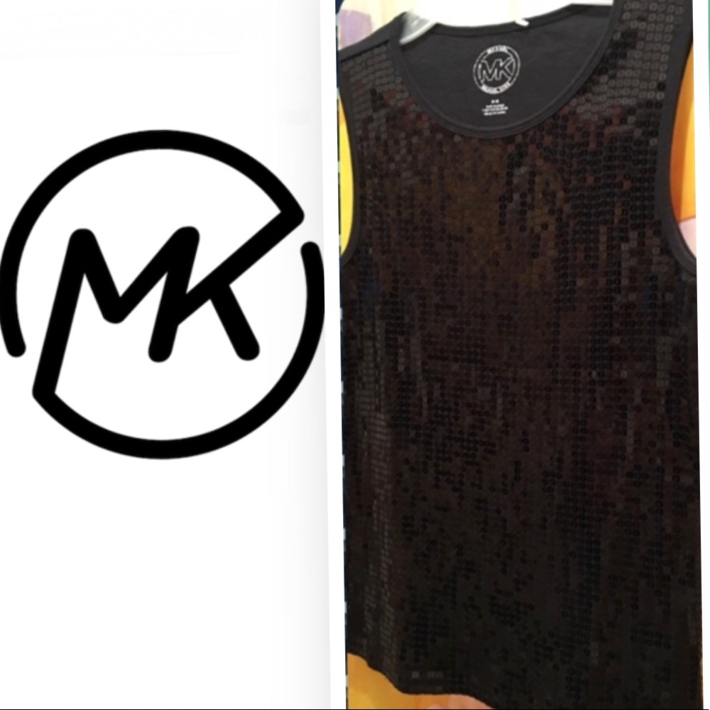 MK  Sequin Dressy Top.       B3 - Picture 3 of 6
